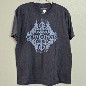 God Of War Gray Graphic T-Shirt. Size L. Nwot